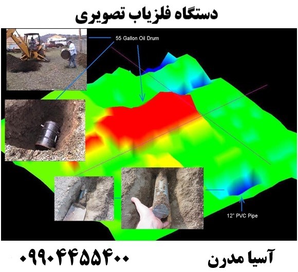 دستگاه فلزیاب تصویری09904455400