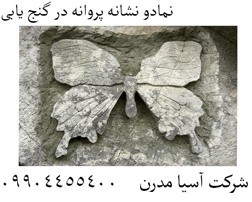 نمادو نشانه پروانه در گنج یابی09904455400