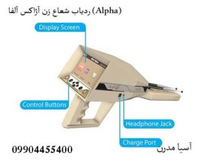 ردیاب شعاع زن آژاکس آلفا (Alpha)