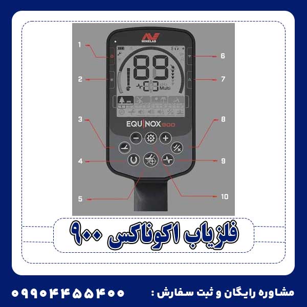 فلزیاب اکوناکس 900